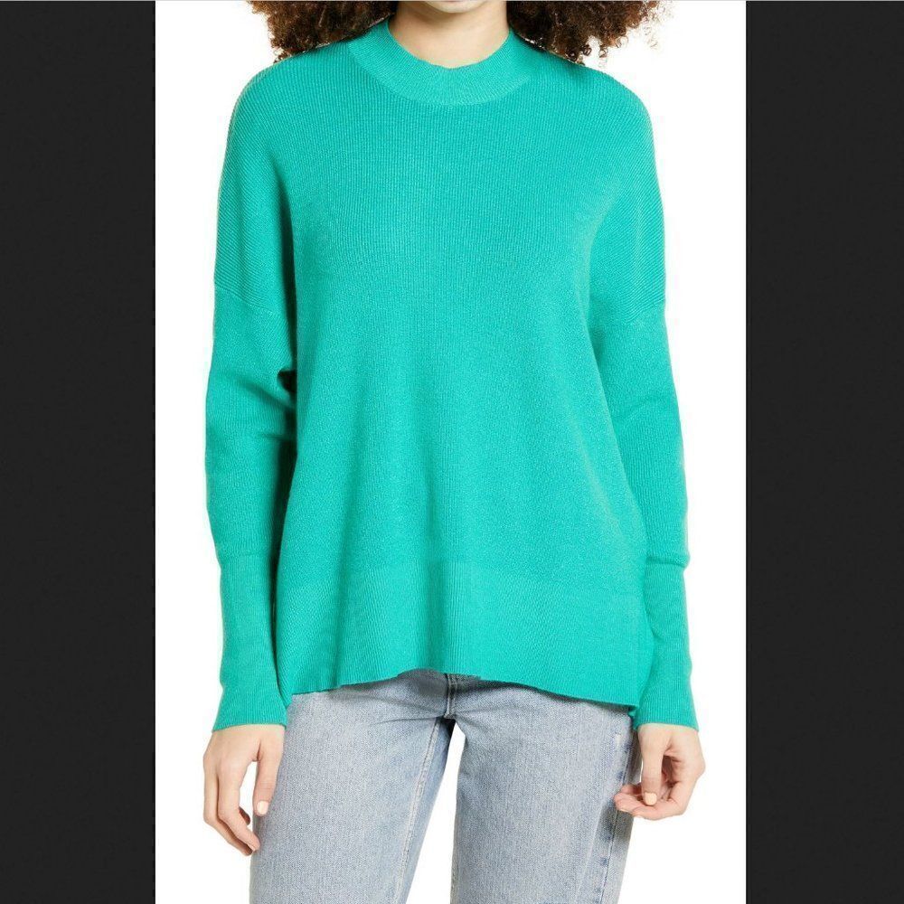 Dreamers By Debut‎ Oversize Green Sweater Size Medium